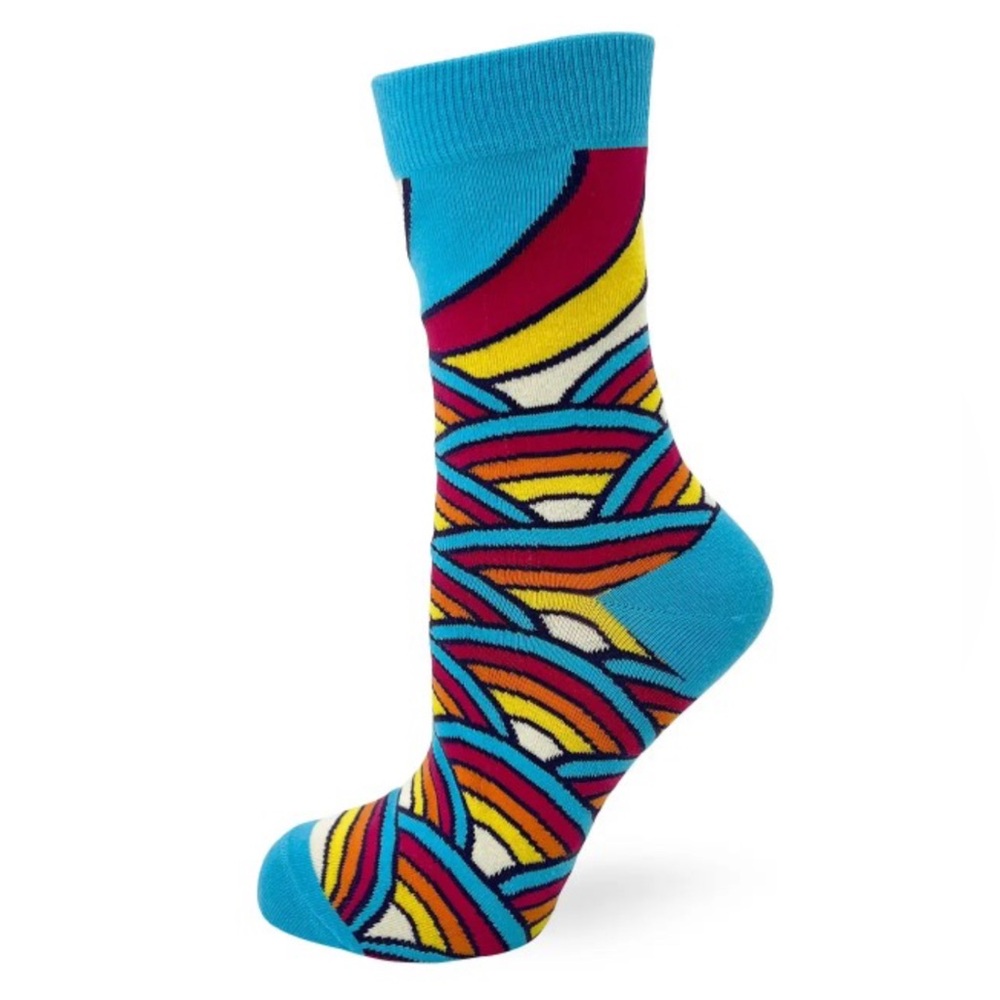 •100% That B*tch• Coloful Novelty Crew Socks - Picture 2 of 2